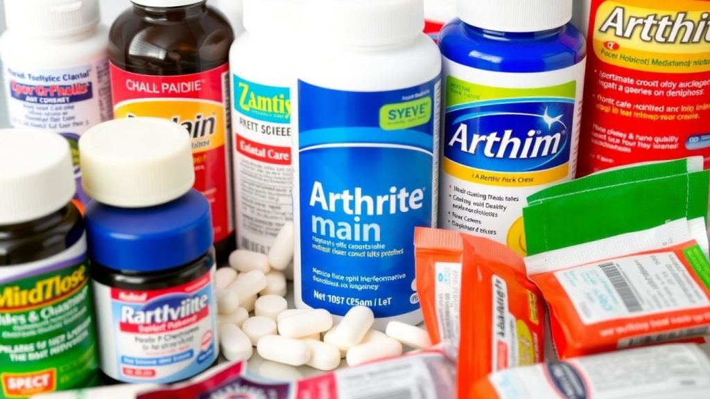 Over-the-counter arthritis pain relief medications